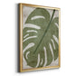 Island Greenery II - Modern Framed Canvas Print