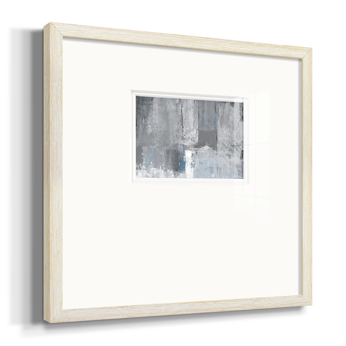 Tranquil Blues Premium Framed Print Double Matboard