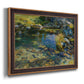 Alpine Pool - Ornate Framed Canvas Print