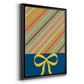 Stripes - Modern Framed Canvas Print