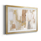 Gold Quartz I Premium Framed Print - Ready to Hang