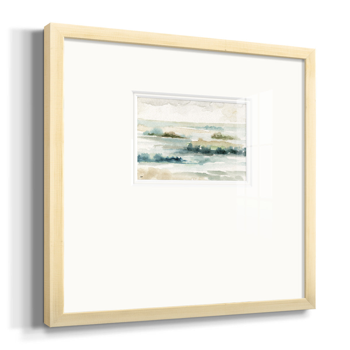 Pastel Panorama Premium Framed Print Double Matboard