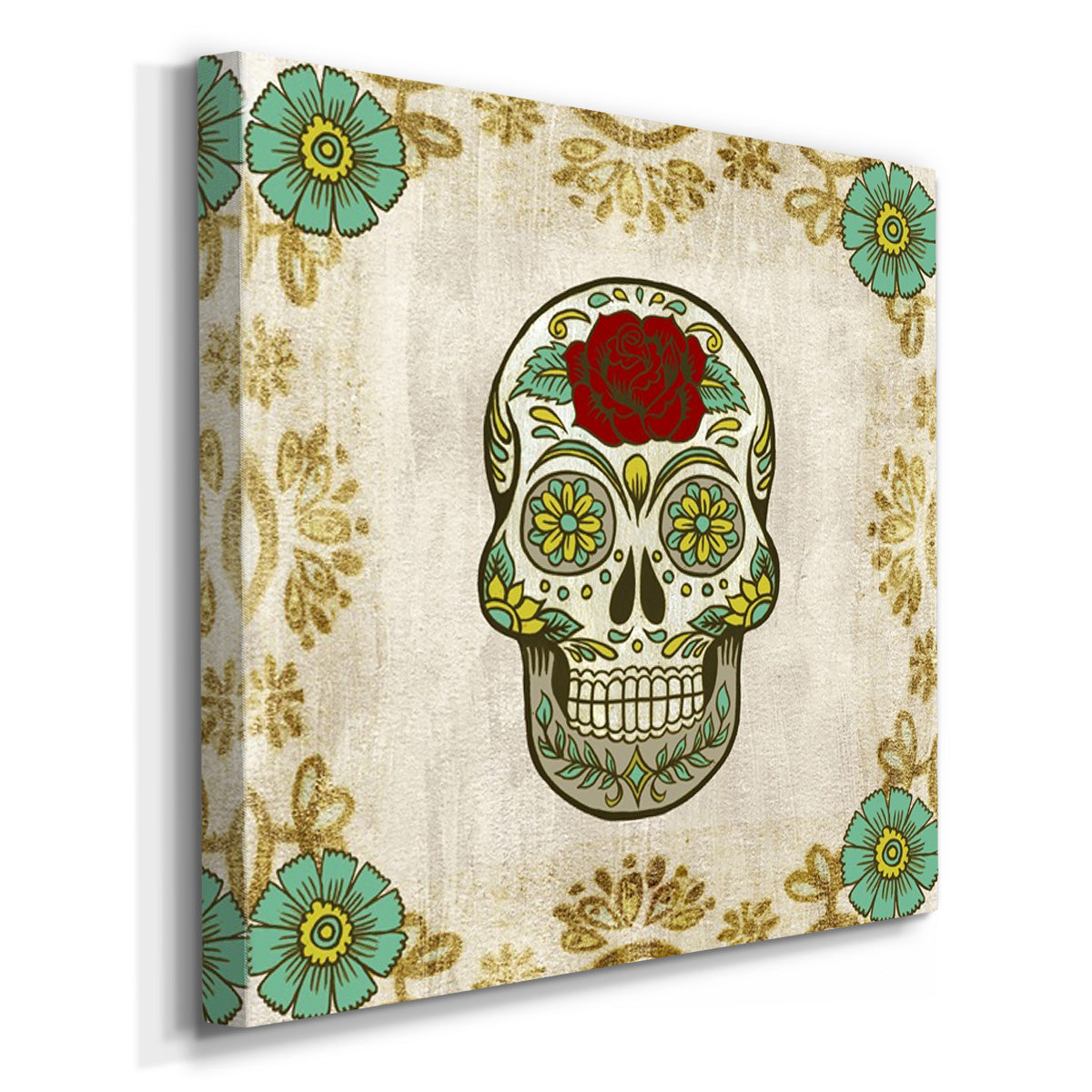 Day of the Dead III-Premium Gallery Wrapped Canvas - Ready to Hang