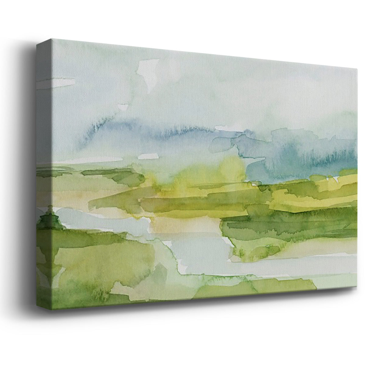 Watery Lowlands I Premium Gallery Wrapped Canvas - Ready to Hang