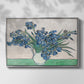 Irises, 1890 - Floater Framed Canvas Print
