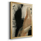 Baked Paintstrokes I - Modern Framed Canvas Print