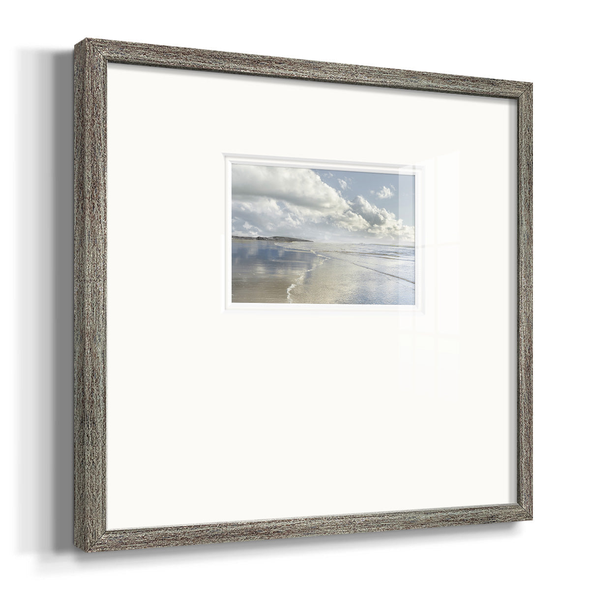 Infinity Beach Premium Framed Print Double Matboard