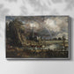 Salisbury Cathedral from the Meadows (Detail), 1831 - Floater Framed Canvas Print