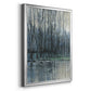 Morning Drizzle I - Modern Framed Canvas Print