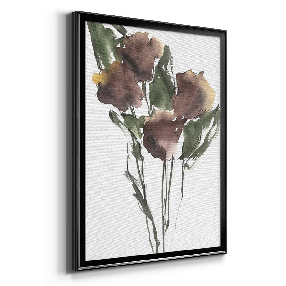 Growing Wild I - Modern Framed Canvas Print