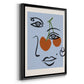 Cherry Baby II - Modern Framed Canvas Print