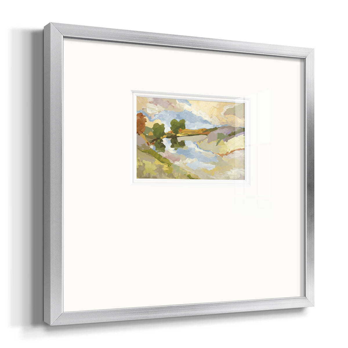 Uplands I Premium Framed Print Double Matboard