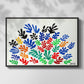 The Sheaf (La gerbe), 1953 - Floater Framed Canvas Print