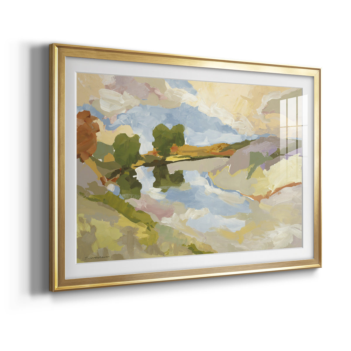 Uplands I Premium Framed Print - Ready to Hang