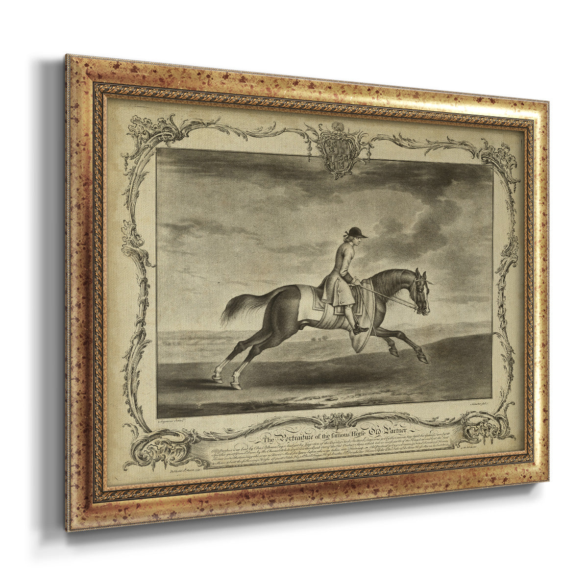 Distinguished Horses I Premium Framed Canvas- Ready to Hang