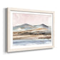 Autumn Mountain Valley II - Barnwood Framed Art Print