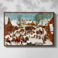 Massacre of the Innocents, c. 1565-1567 - Floater Framed Canvas Print
