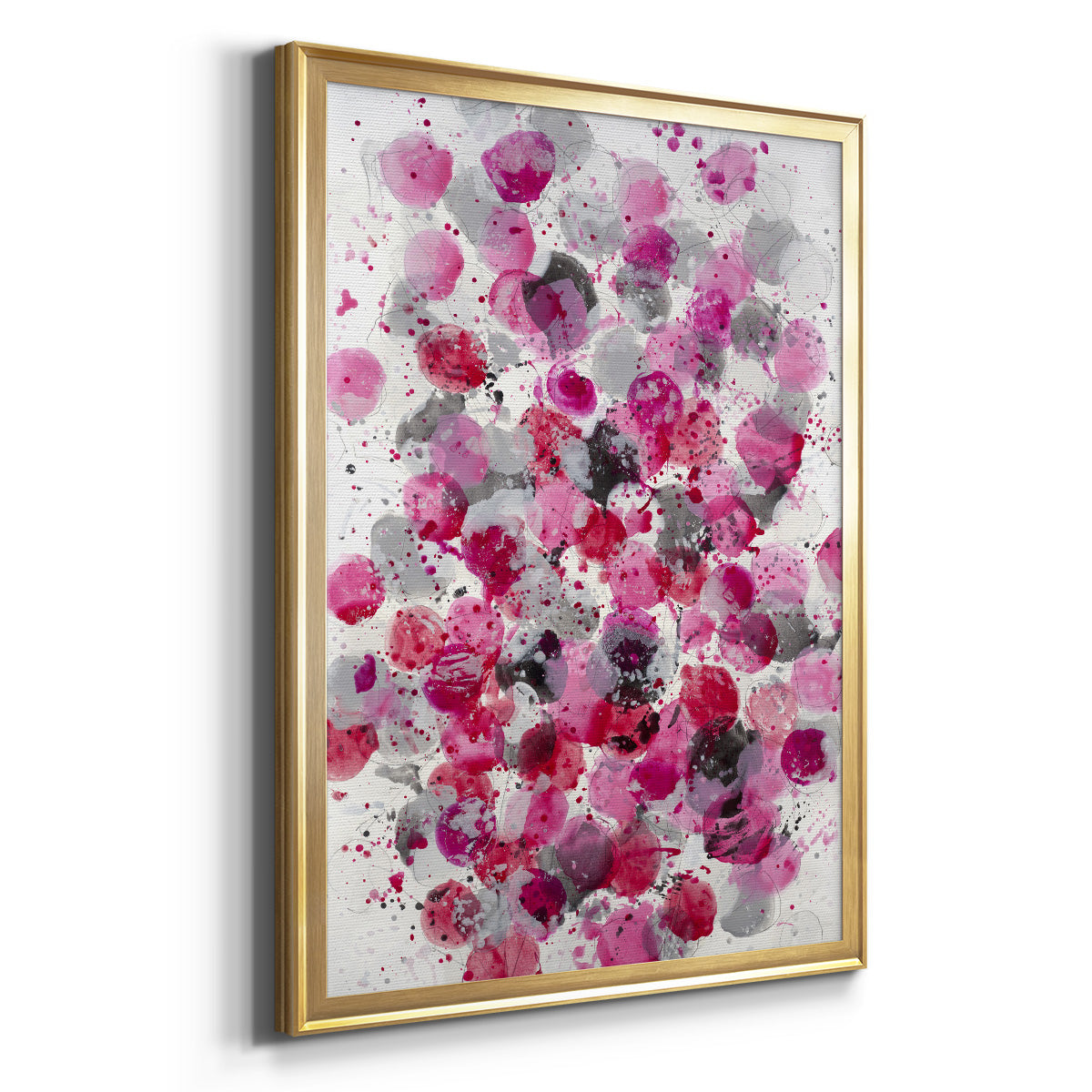 Bouquet - Modern Framed Canvas Print