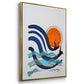 Walking Barefoot in the Grass - Floater Framed Canvas Set