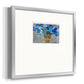 Blue Love- Premium Framed Print Double Matboard