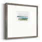 Coastline Splash III Premium Framed Print Double Matboard