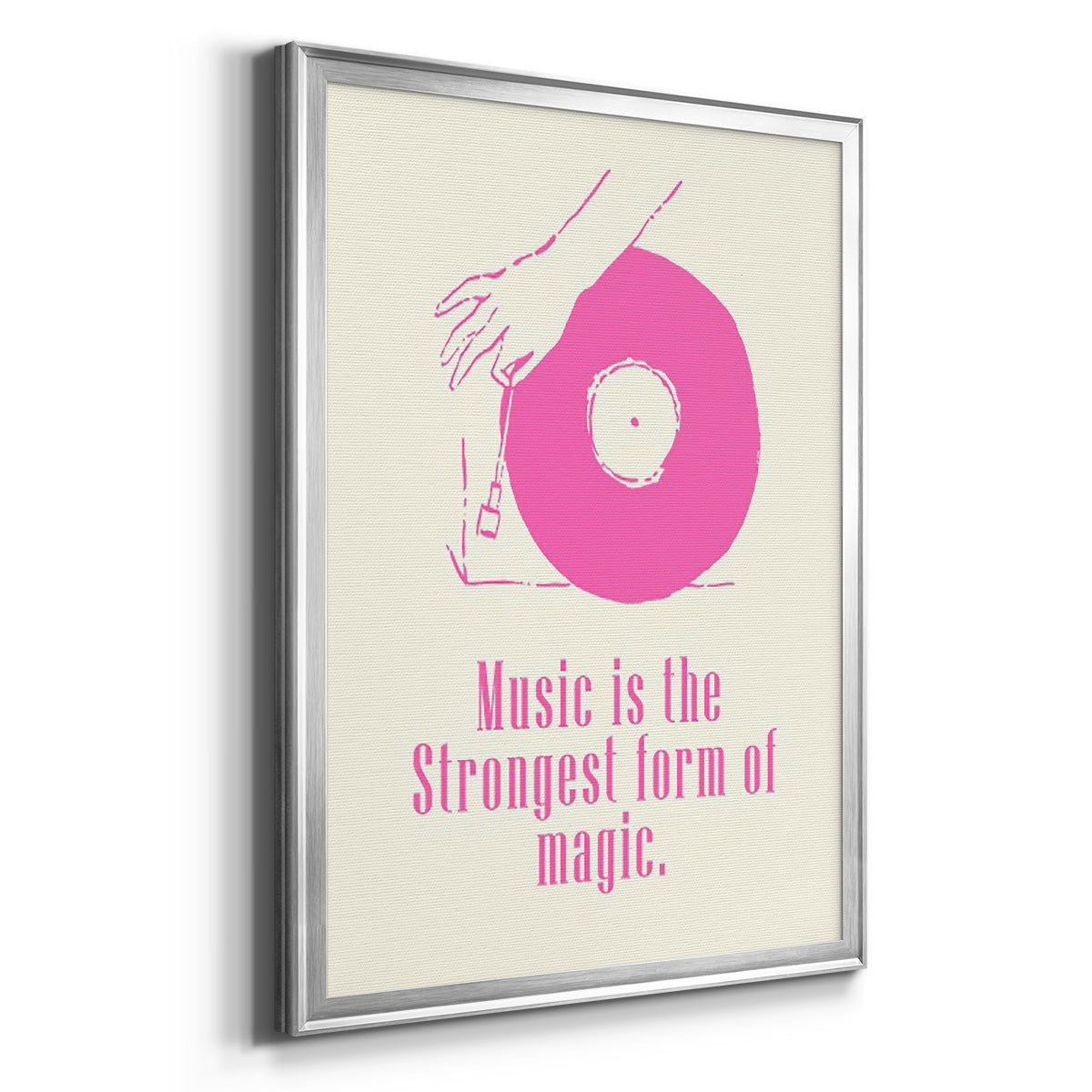 Sweet Melody IV - Modern Framed Canvas Print