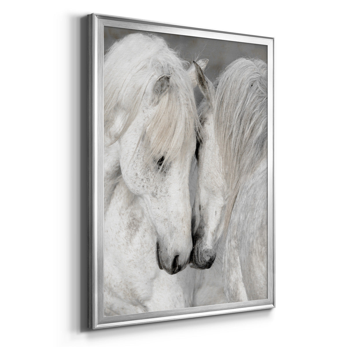 Affection II - Modern Framed Canvas Print