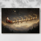 Amber Whisper of Candle - Canvas Art Print