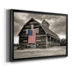 Modern Barn III - Modern Framed Canvas Print