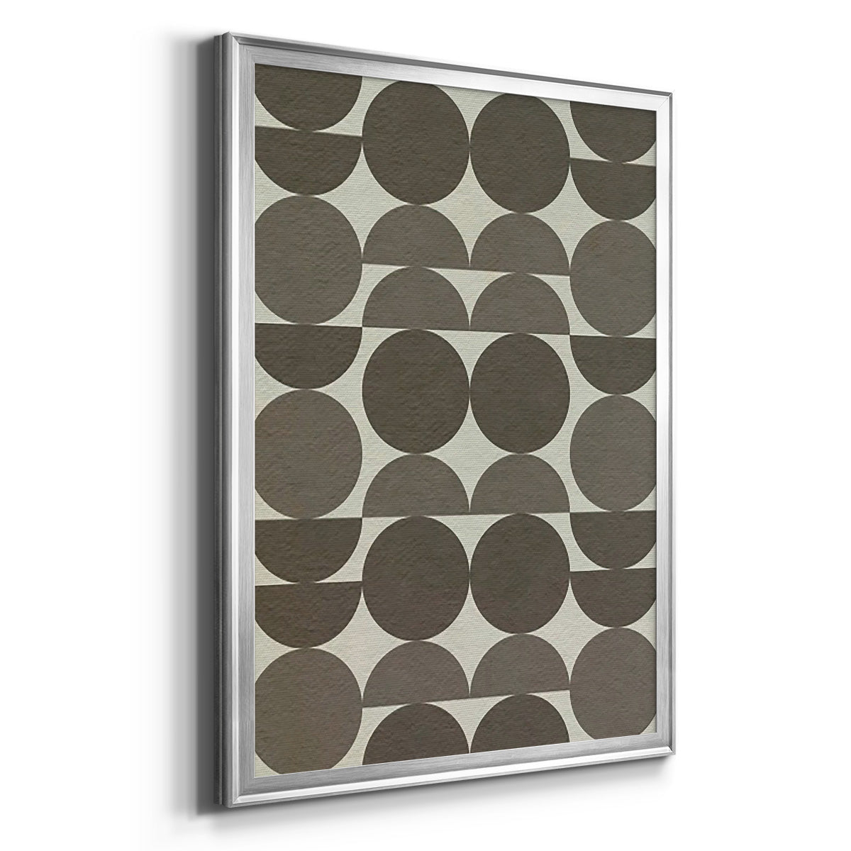 Neutral Subtle Shift II - Modern Framed Canvas Print