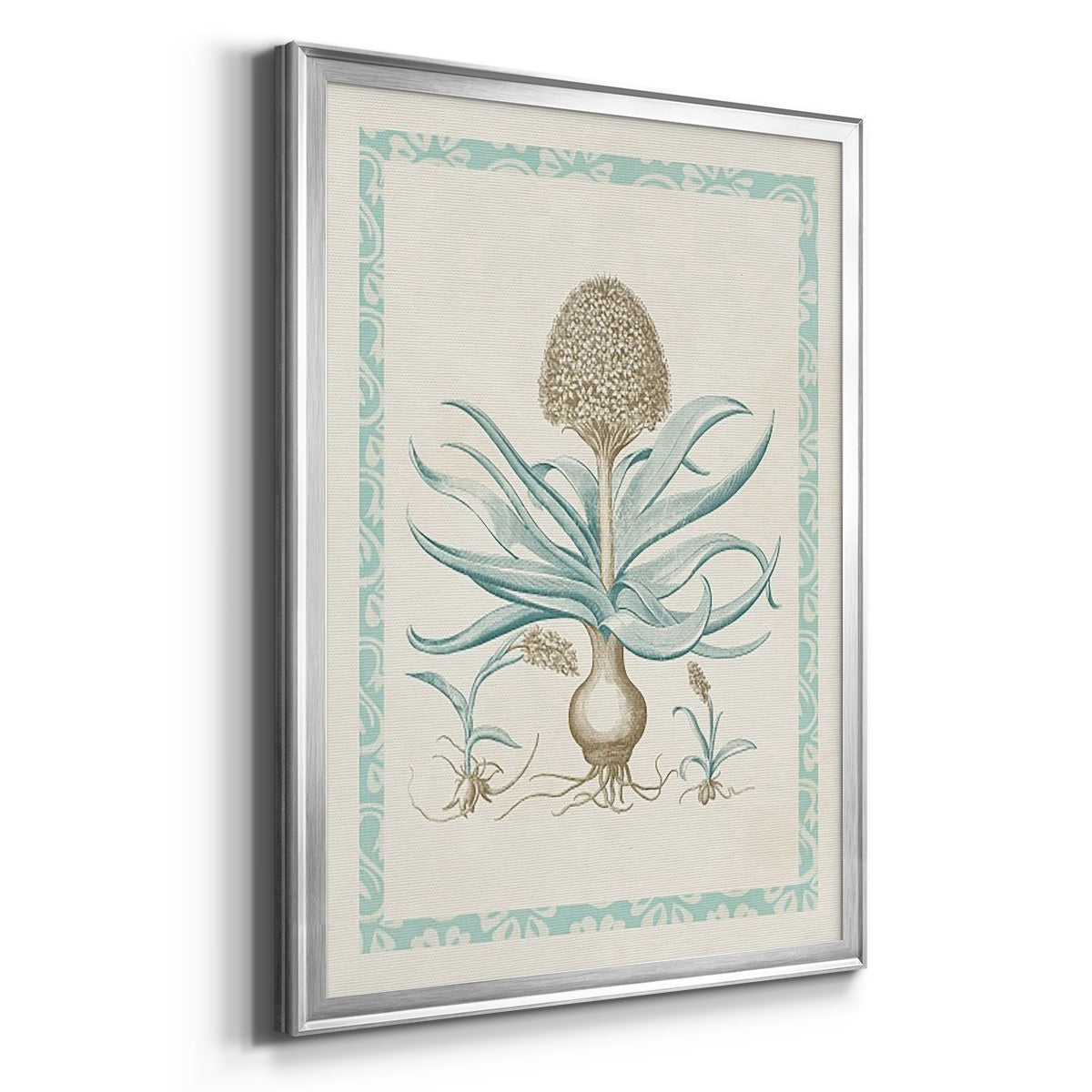 Willow Blue Besler IV - Modern Framed Canvas Print