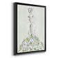 Fashion Floral Figurative - Modern Framed Canvas Print