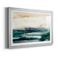 Sea Foam Flow II - Modern Framed Art Print