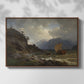 From the Western Coast of Norway, 1862 - Floater Framed Canvas Print