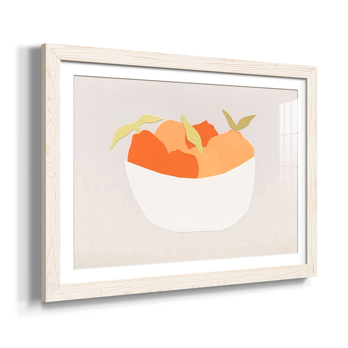 Sumo Citrus II - Barnwood Framed Art Print