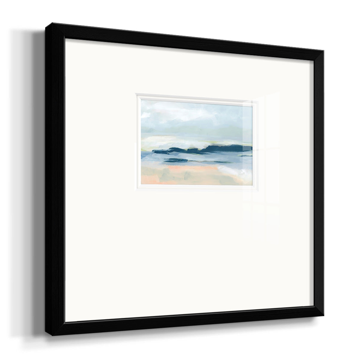 Matala Coast I Premium Framed Print Double Matboard