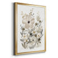 Neutral Nature I - Modern Framed Canvas Print