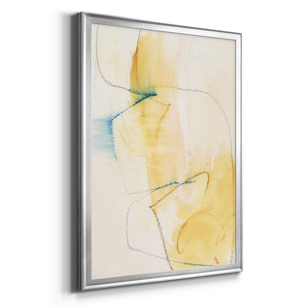 Barxan I - Modern Framed Canvas Print