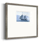 Misty Sail Premium Framed Print Double Matboard