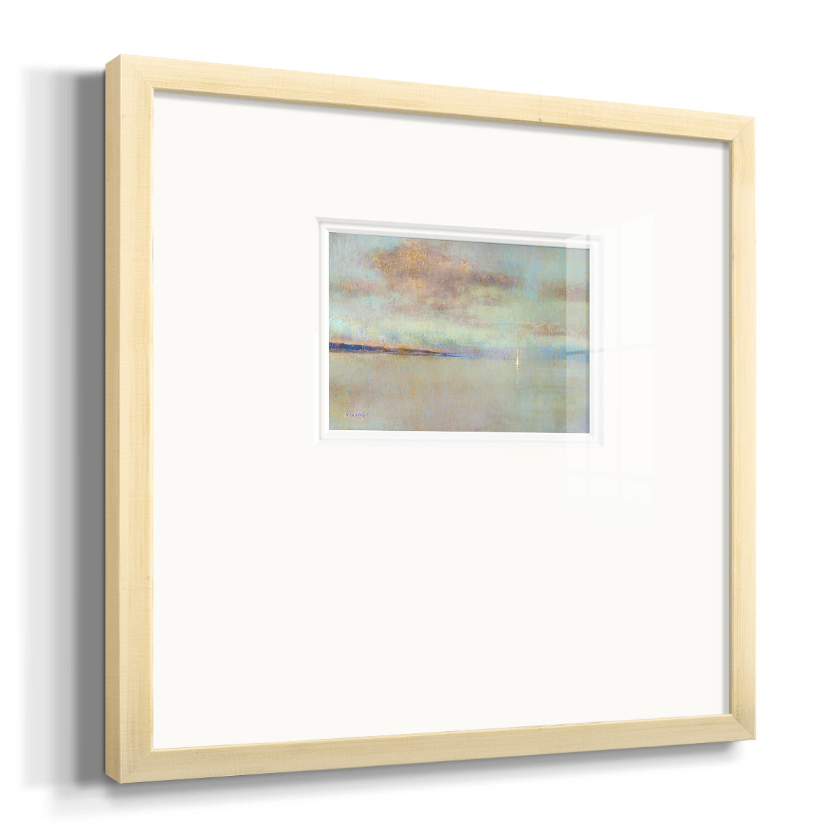 August Morning Premium Framed Print Double Matboard