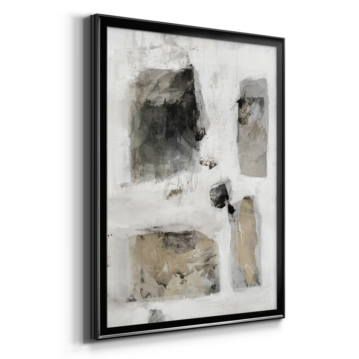 A Simple Love I - Modern Framed Canvas Print