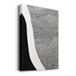 Black & White Abstract I Premium Gallery Wrapped Canvas - Ready to Hang