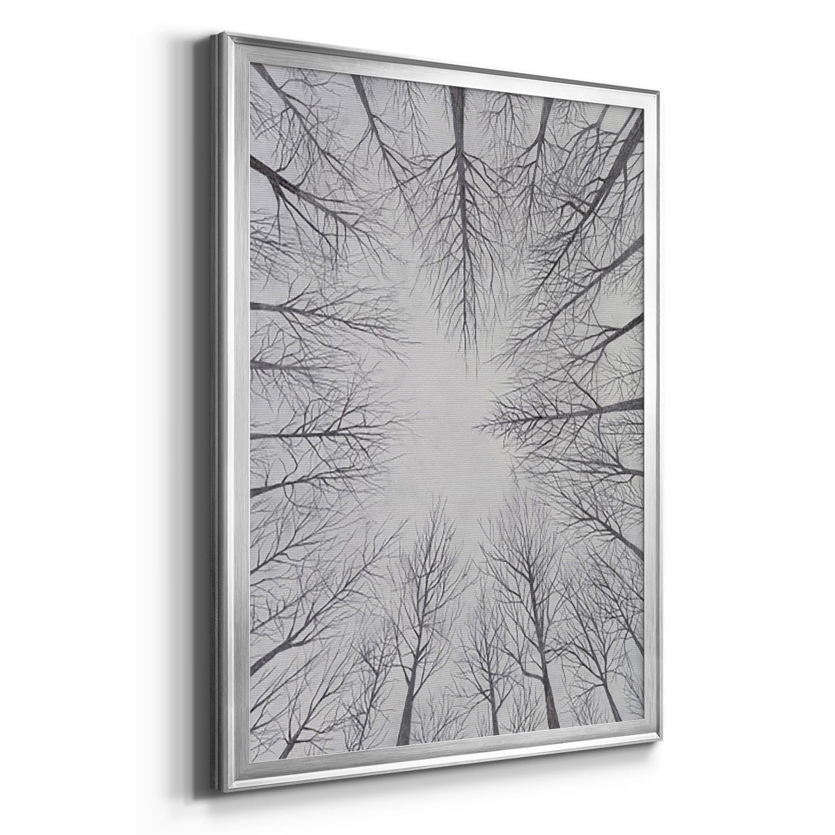 Deciduous Canopy I - Modern Framed Canvas Print