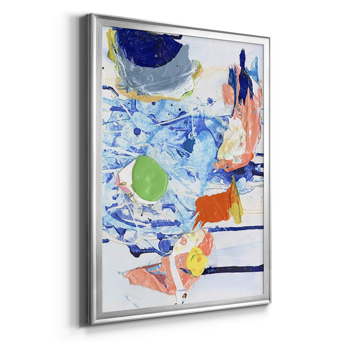 Evidence IV - Modern Framed Canvas Print