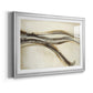 Catching a Metallic Wave - Modern Framed Art Print