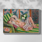 Odalisque Couchée Aux Magnolias, c. 1923 - Floater Framed Canvas Print