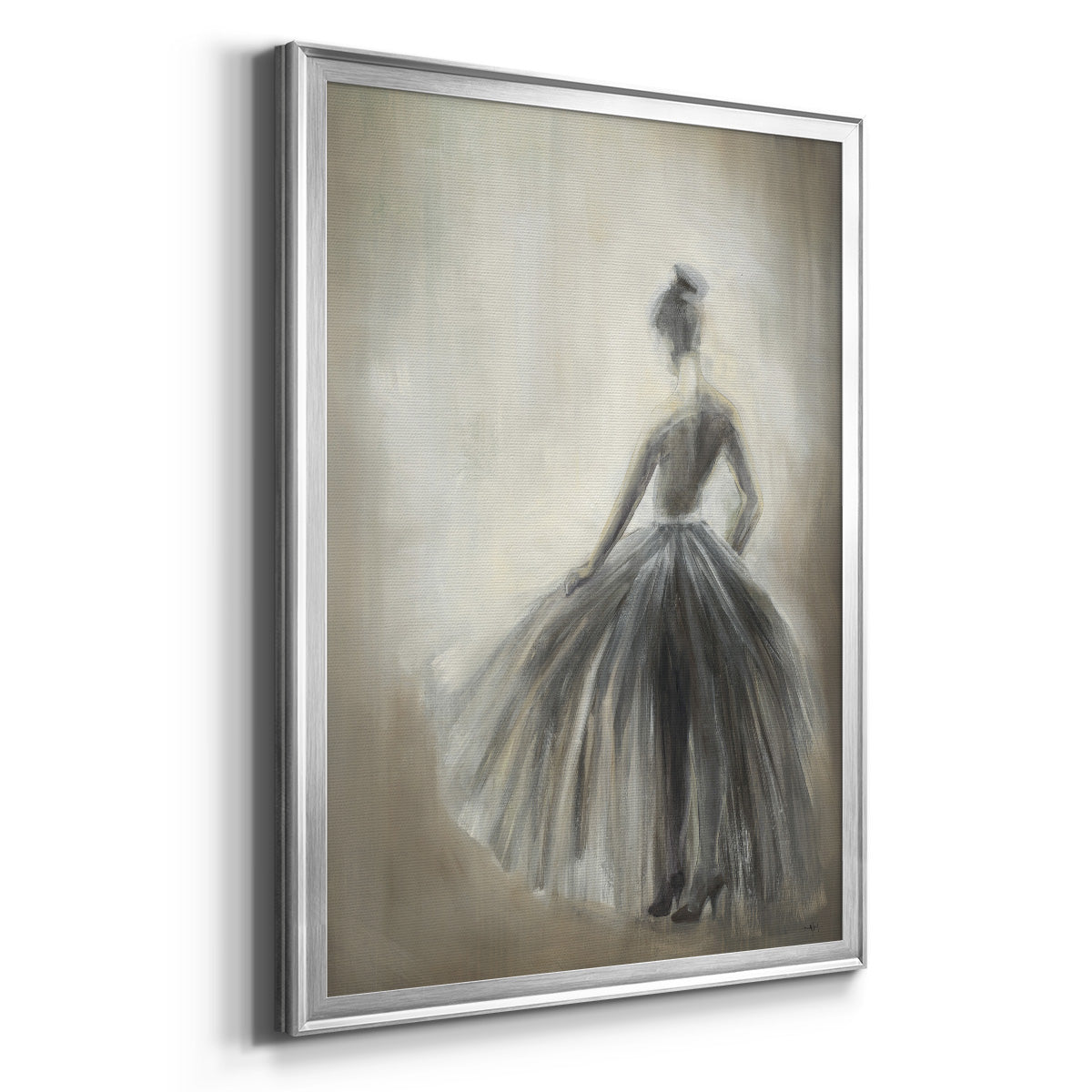 Over in the Light -  Framed Canvas Print