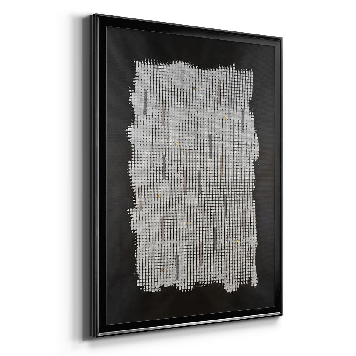 Bits & Bytes II - Modern Framed Canvas Print