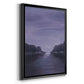 Amethyst Moonlight I - Modern Framed Canvas Print