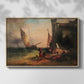 Fisherman's Family from Chioggia, 1838 - Floater Framed Canvas Print